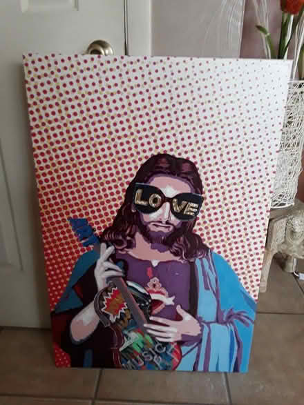 Photo of free Groovy canvas painting (Ft Eustis) #1