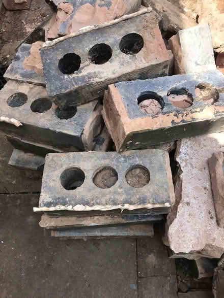 Photo of free Blue damp course bricks (Northfield B31) #1