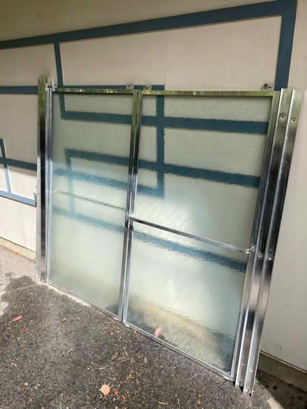 Photo of free Sliding tempered glass shower doors (Eagle Hill) #2
