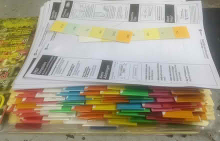 Photo of free Notebook dividers; 10 sets (Watertown) #1