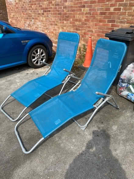 Photo of free Folding/Sunning chairs (Highworth. SN6) #2