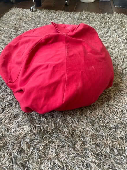 Photo of free Red small beanbag (W3, Acton) #3