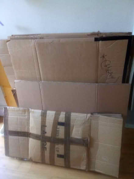 Photo of free Cardboard boxes (PL1) #1