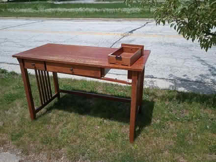 Photo of free Craftsman style desk (Dixie and burr oak) #1