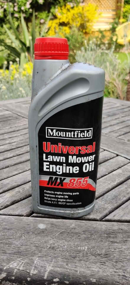 Photo of free Lawn Mower Engine Oil (Prestbury GL52) #1