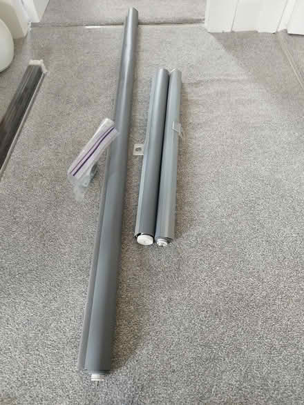 Photo of free Dark grey ikea roller blinds (Burnside) #2