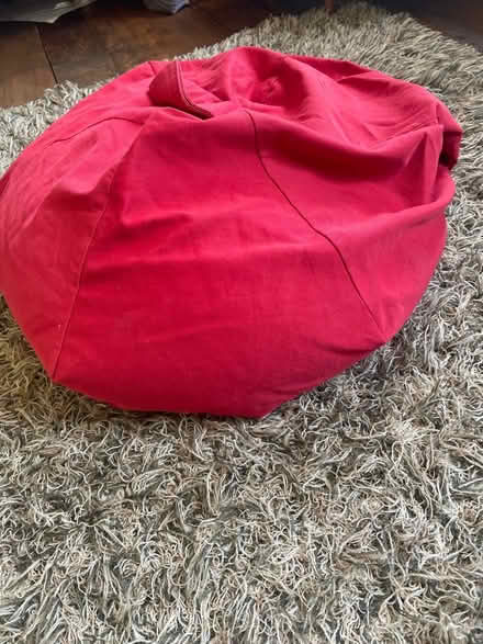 Photo of free Red small beanbag (W3, Acton) #2