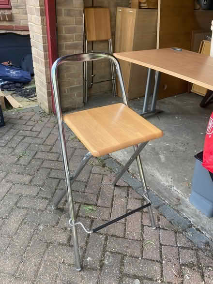 Photo of free Kitchen / bar stools - two (Whittlesford, CB22) #1