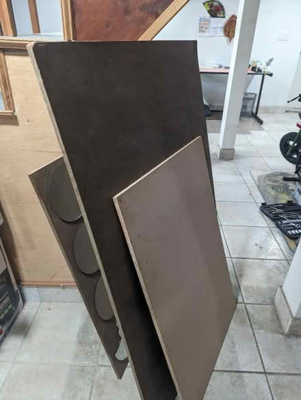 Photo of free 2 pieces of particle board (02135) #1