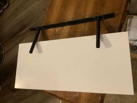 Photo of free Short/small floating shelf, white (Ypsilanti,byEllsworth&Mich Ave) #4