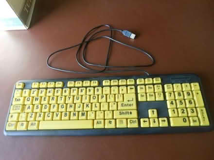 Photo of free High Visibility Computer Keyboard (Fairfield Park) #1