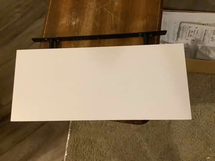 Photo of free Short/small floating shelf, white (Ypsilanti,byEllsworth&Mich Ave) #3
