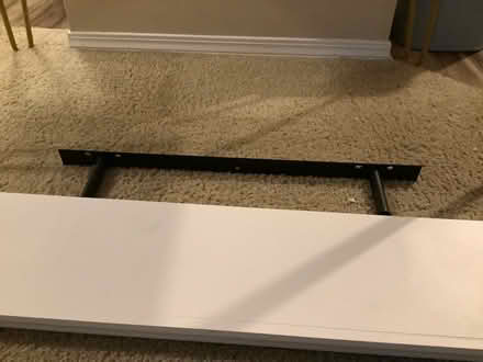 Photo of free Long floating shelf, white (Ypsilanti,byEllsworth&Mich Ave) #4