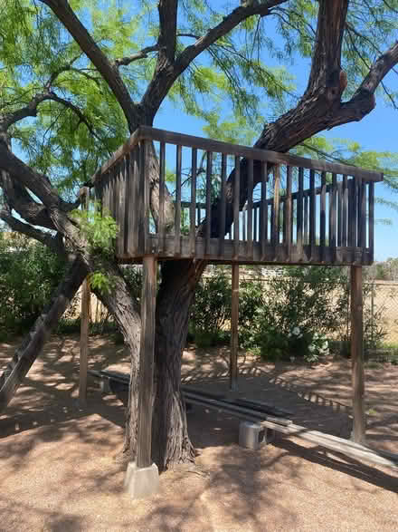 Photo of free Tree Fort made from redwood (Just north of Old Scottsdale) #2