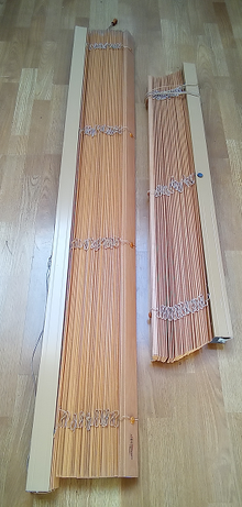 Photo of free Wood look blinds, 8 sets, 2" slats (Mill Valley, near high school) #2