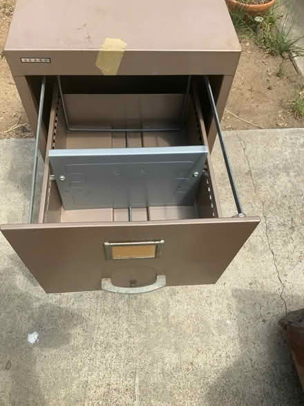 Photo of free Metal file cabinet (Just off bear valley Escondido) #2