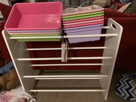 Photo of free Kid’s organizing rack (Jefferson, GA) #1