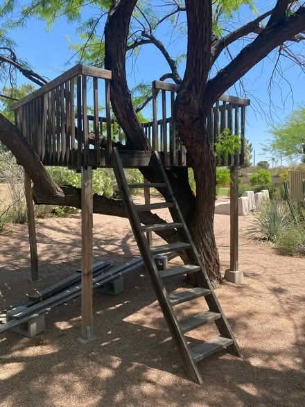 Photo of free Tree Fort made from redwood (Just north of Old Scottsdale) #1