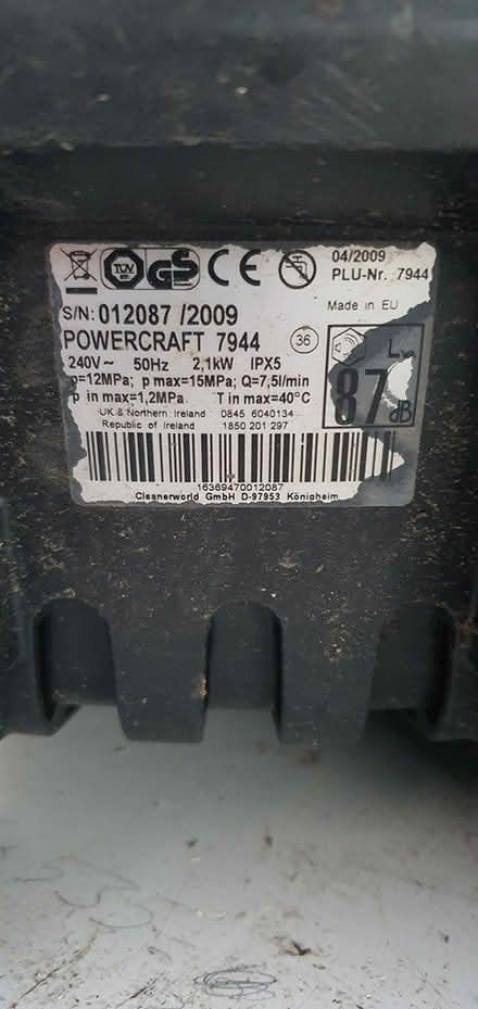 Photo of free Pressure washer (G44) #1