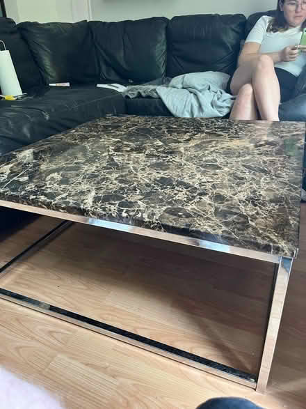 Photo of free Fake Marble Coffee Table (G75) #1