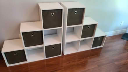 Photo of free Cube bookcases w/baskets (Rouses Point, NY) #1