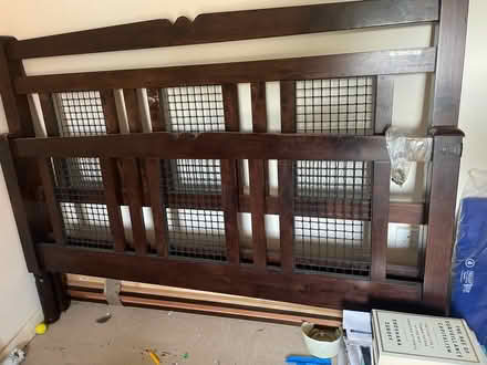Photo of free King size bed frame (Peartree Bridge) #2