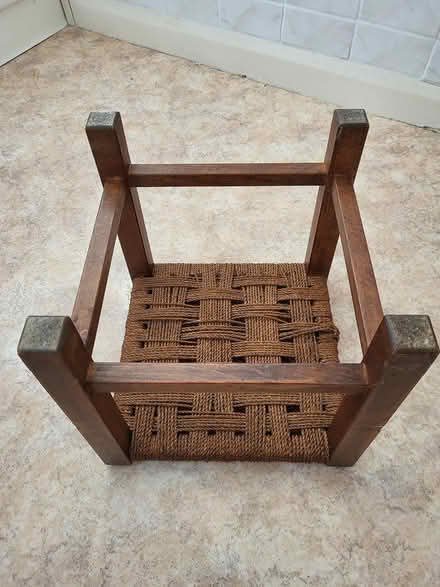 Photo of free Vintage footstool (Hove, BN3) #2