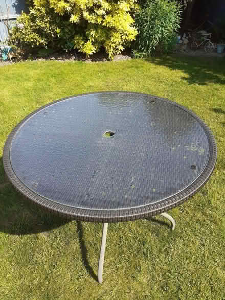Photo of free Patio table (Westbrook WA5) #1