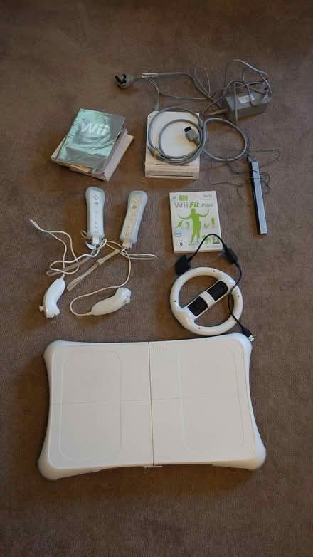 Photo of free Complete Wii system with Wii fit plus (Caterham CR3) #1