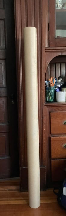 Photo of free Heavy duty cardboard tube (Camb/Watertown/Belmont line) #1