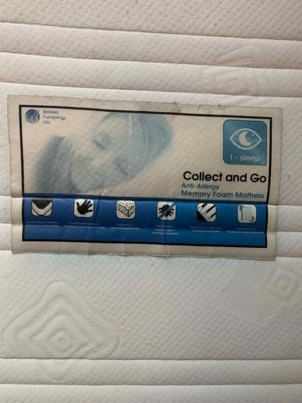 Photo of free Double Memory Foam mattress (Leamington town centre) #2