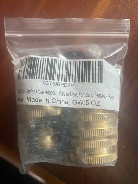 Photo of free Garden hose adapter (Kingman Park) #1