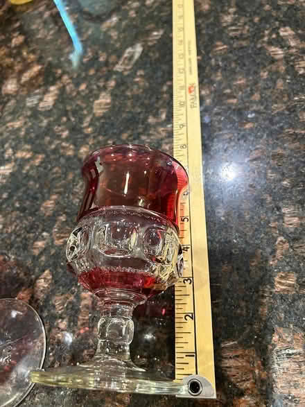 Photo of free 4 antique wine glasses (Pine Hills) #1