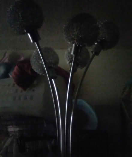 Photo of free Floor lamp with fancy silver bits (Burbank (near IKEA)) #1