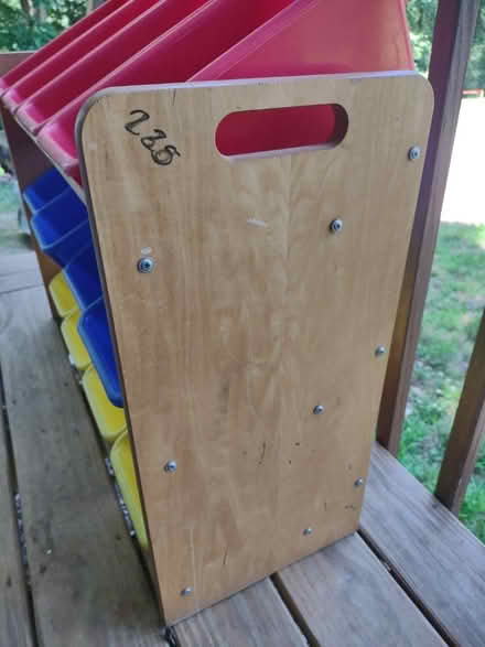 Photo of free Organizer rack w/tubs (Talmo) #3