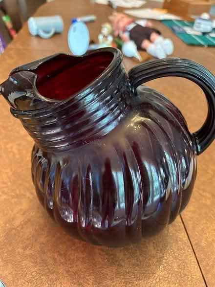 Photo of free Antique red pitcher (Pine Hills) #1