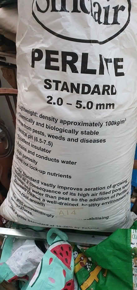 Photo of free Most of a big bag of perlite (G44) #1
