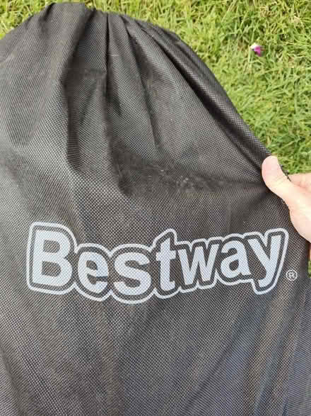 Photo of free Full size Air mattress (104 Ash Ave Wood Village) #1