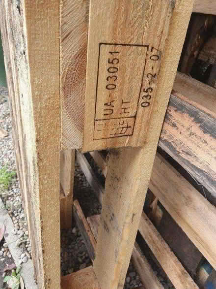 Photo of free Wooden Pallet x3 (E12 Manor park) #2