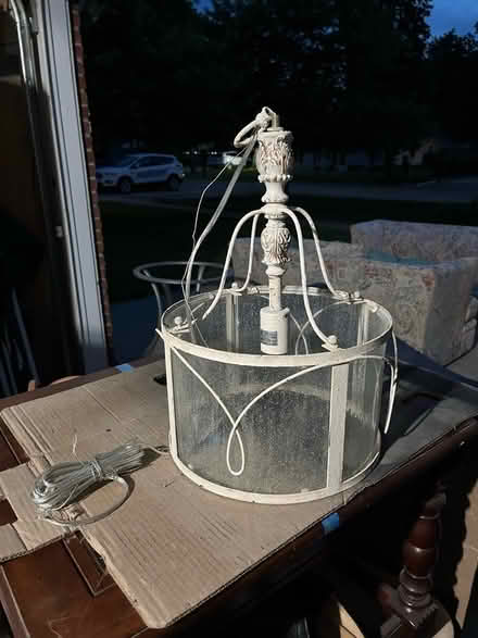 Photo of free 2 hanging lamps (Canton-Sheldon/Ford) #2