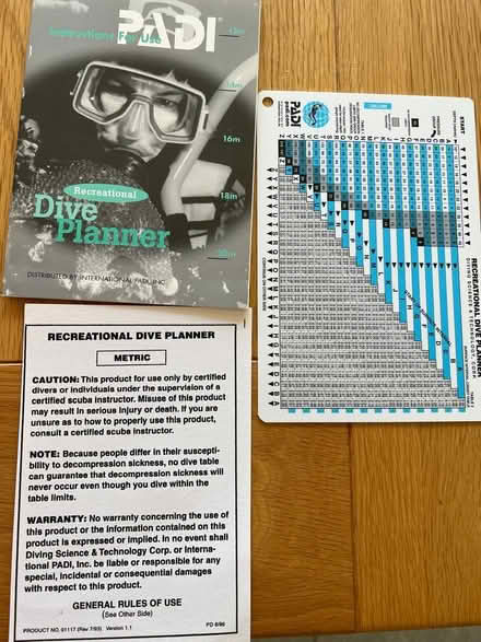 Photo of free Padi Open Water Dive Manual (Kenton near Exeter) #2