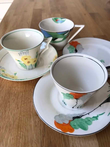 Photo of free Art Deco cup and saucers (Southsea, Portsmouth PO4) #1
