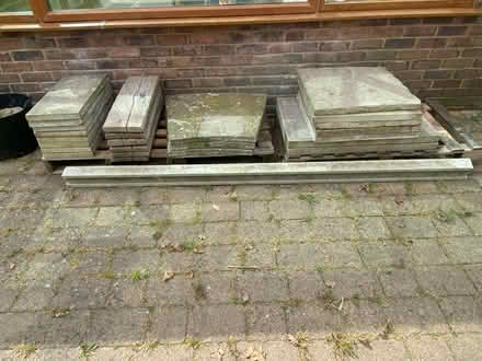 Photo of free Selection of slabs (Wiggenhall St Peter) #2