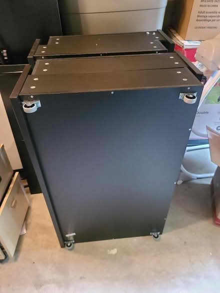 Photo of free Ikea black under bed storage drawer (Centreville VA) #3