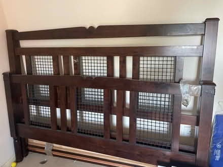 Photo of free King size bed frame (Peartree Bridge) #1