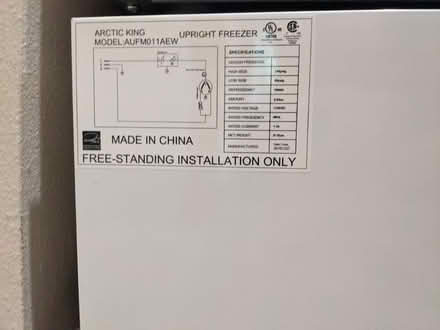 Photo of free Mini deep freezer (Agoura (off Liberty Canyon)) #3