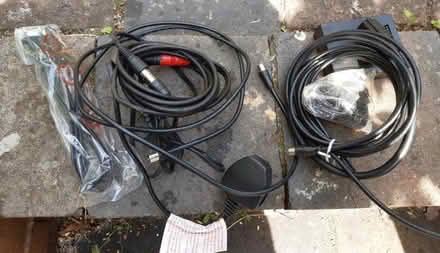 Photo of free Co-axial cables and scart cables and plugs (Little Neston CH64) #1