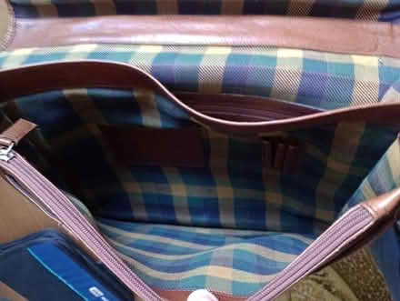 Photo of free Leather Briefcase (Park Drive TN34) #3