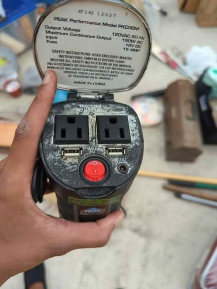Photo of free Car plug (West Palm Beach) #1