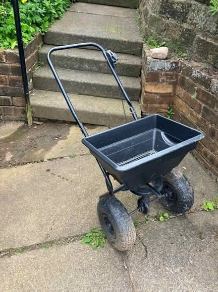 Photo of free Wheeled salt spreader/seeder (Willowbrae EH8) #1